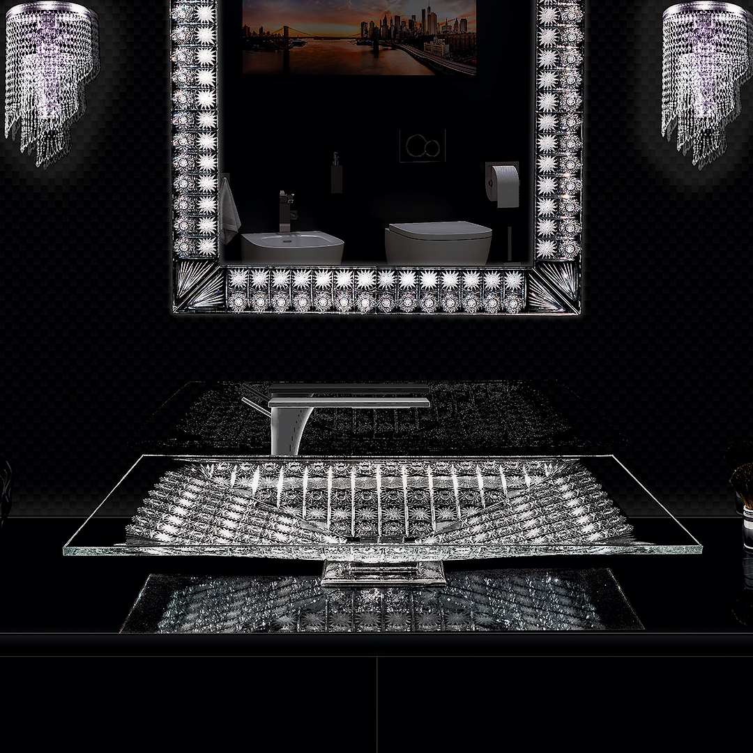 伝統ある最高級ボヘミアンクリスタルの美しい輝き— スラヴィア